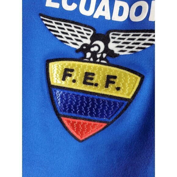 Marathon 2012 Barcelona SC Home Jersey Shirt Mens L Yellow Multi Soccer SS - Picture 11 of 14